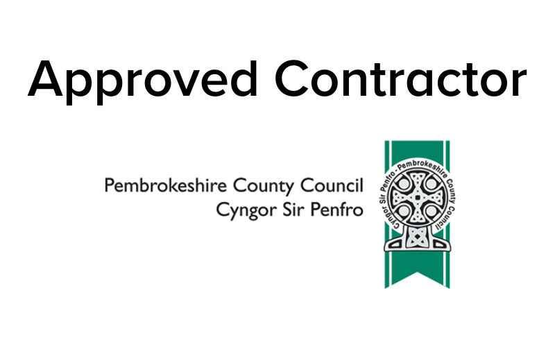 Approved contractor for Pembrokeshire County Council