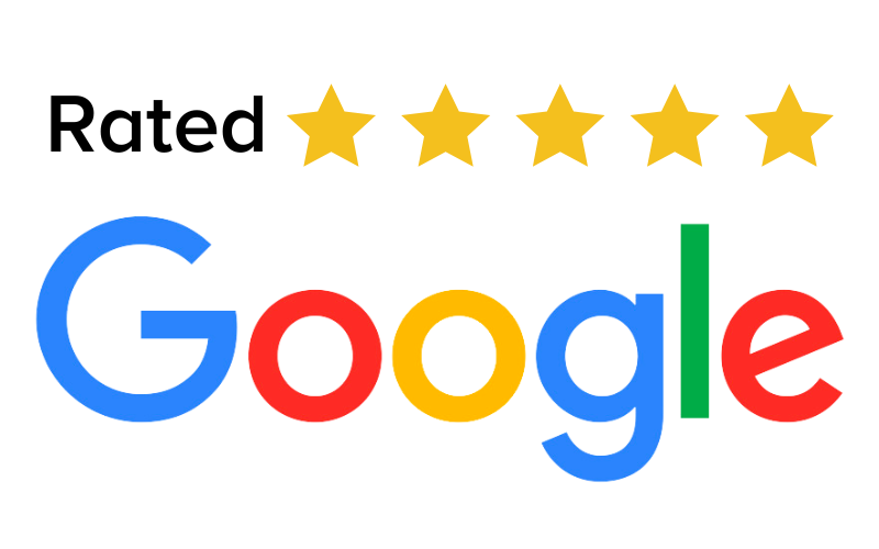 Rated five star on Google